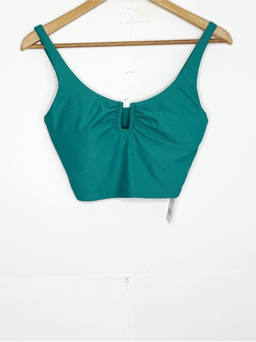 Calia Womens Ubar Long Line Bikini Top Size XS